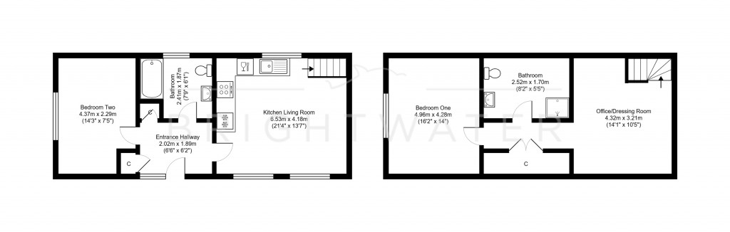 Floorplans For South End, Damerham, SP6