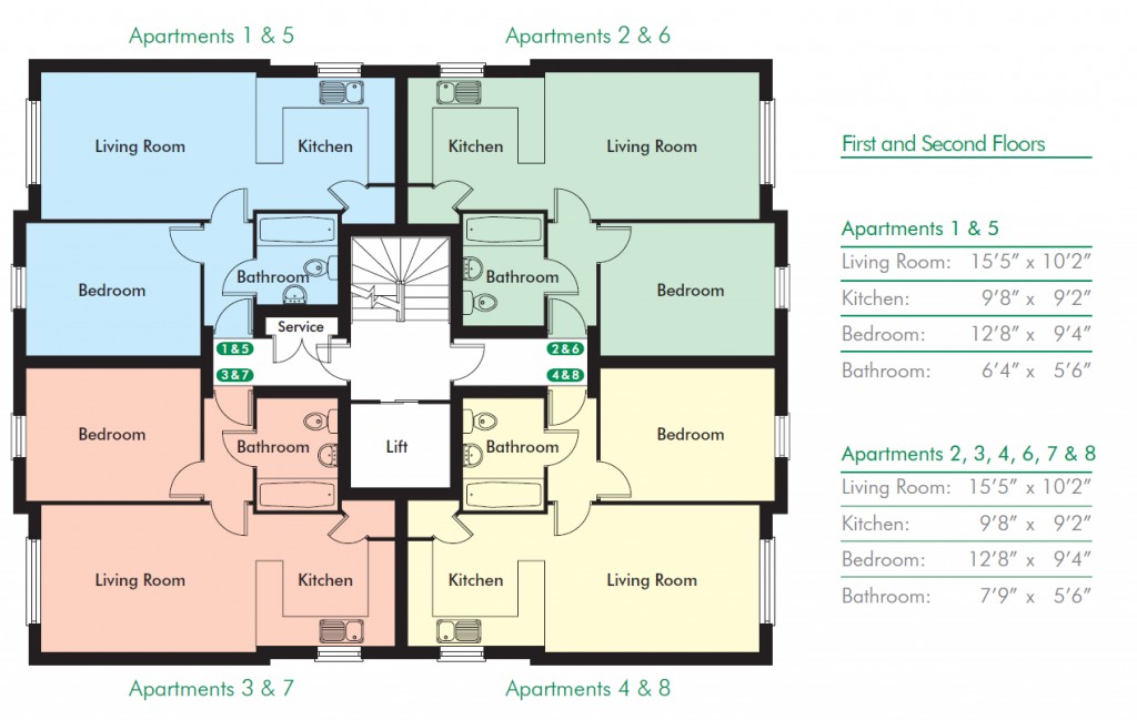 Floorplans For 1 Ashley Road, New Milton, BH25