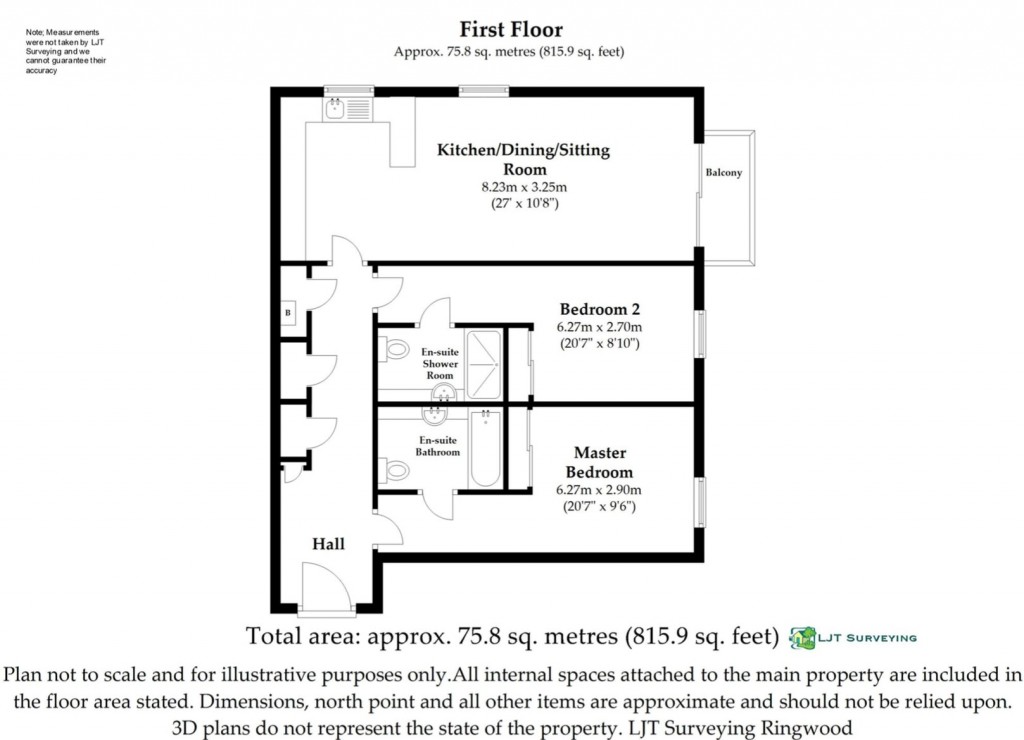 Floorplans For Southampton Road, 54 Southampton Road, Ringwood, Hampshire