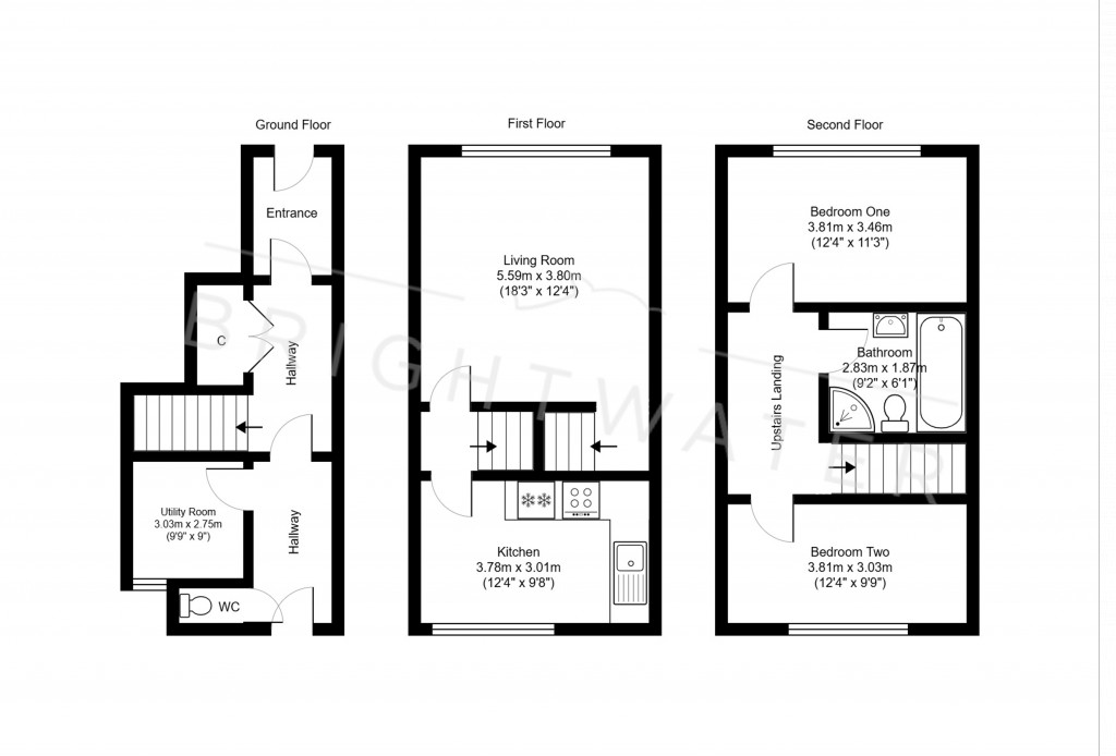 Floorplans For Ringwood, Hampshire