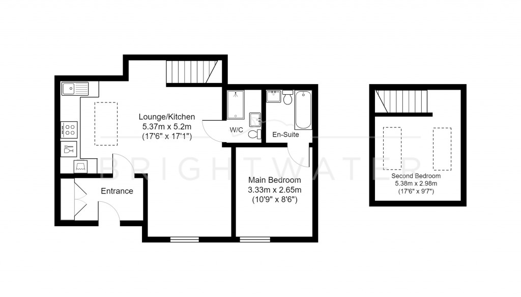 Floorplans For Horton Road, Ashley Heath, Hampshire