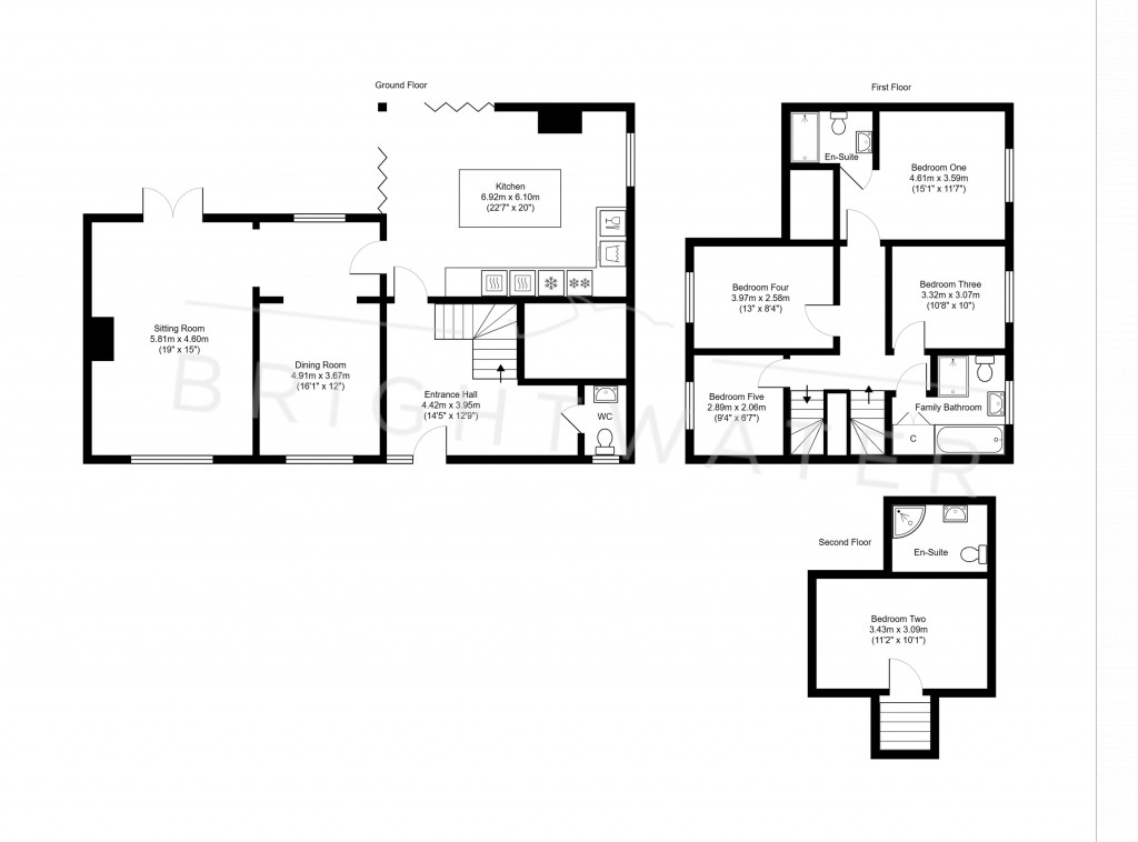 Floorplans For Ringwood, Hampshire