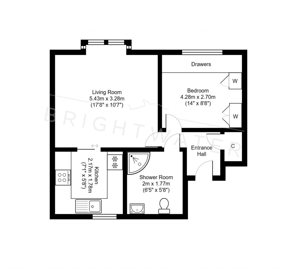 Floorplans For Deweys Lane, Ringwood, Hampshire