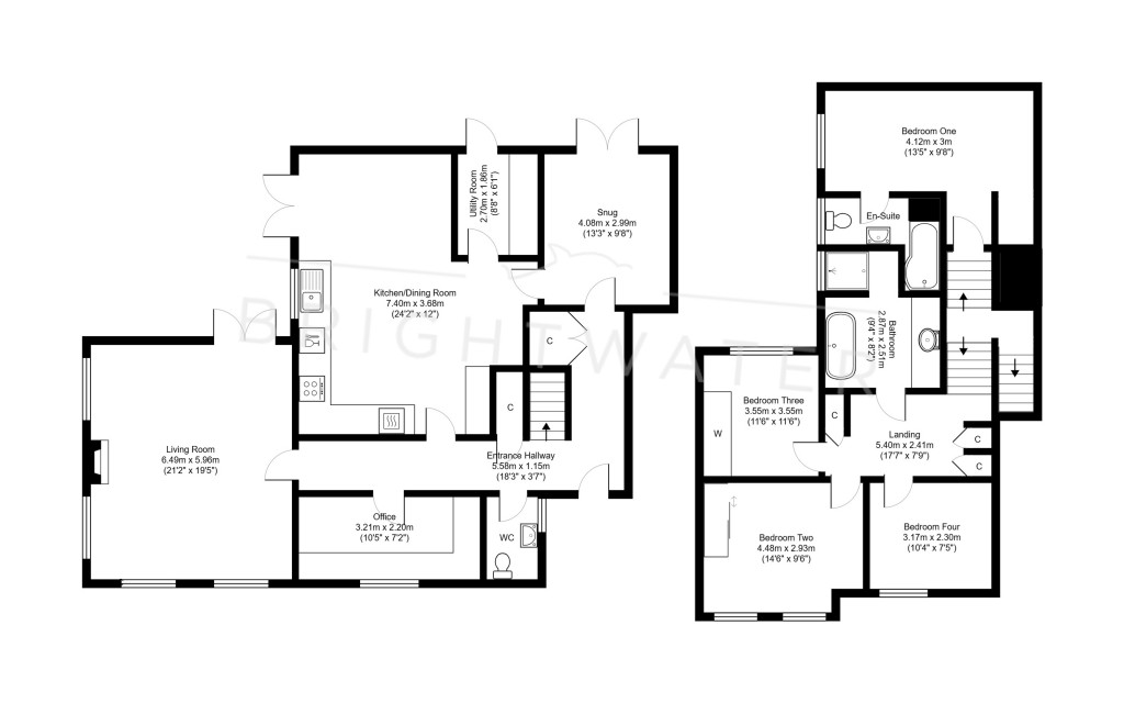 Floorplans For Verwood, Dorset