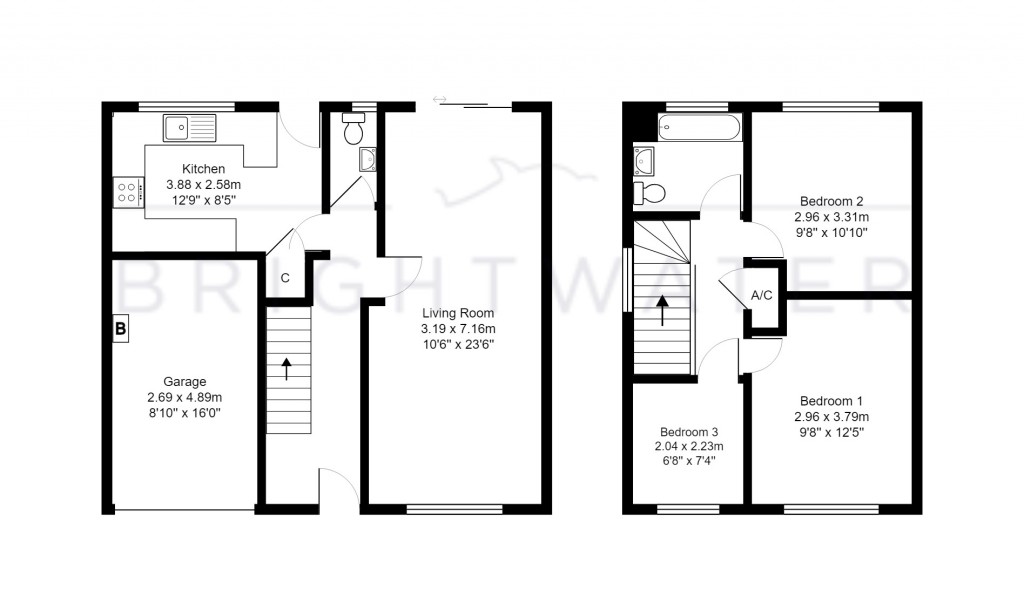 Floorplans For The Mount, Ringwood, BH24