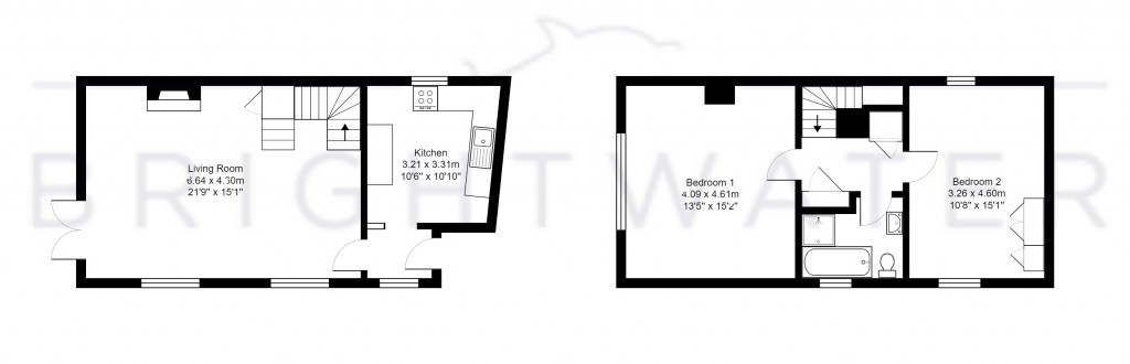 Floorplans For Martin, Fordingbridge, SP6
