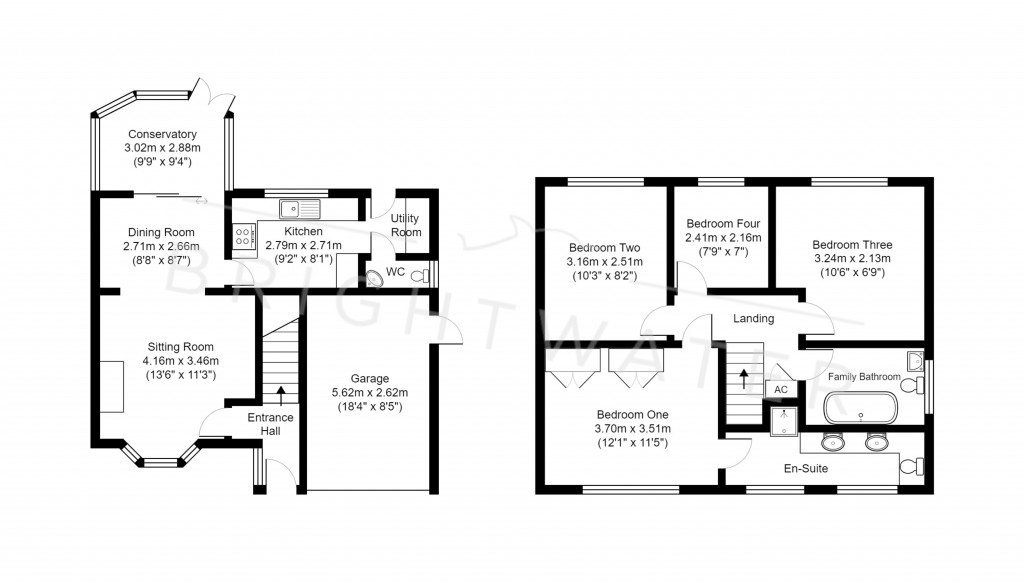 Floorplans For Wren Close, Hightown, BH24