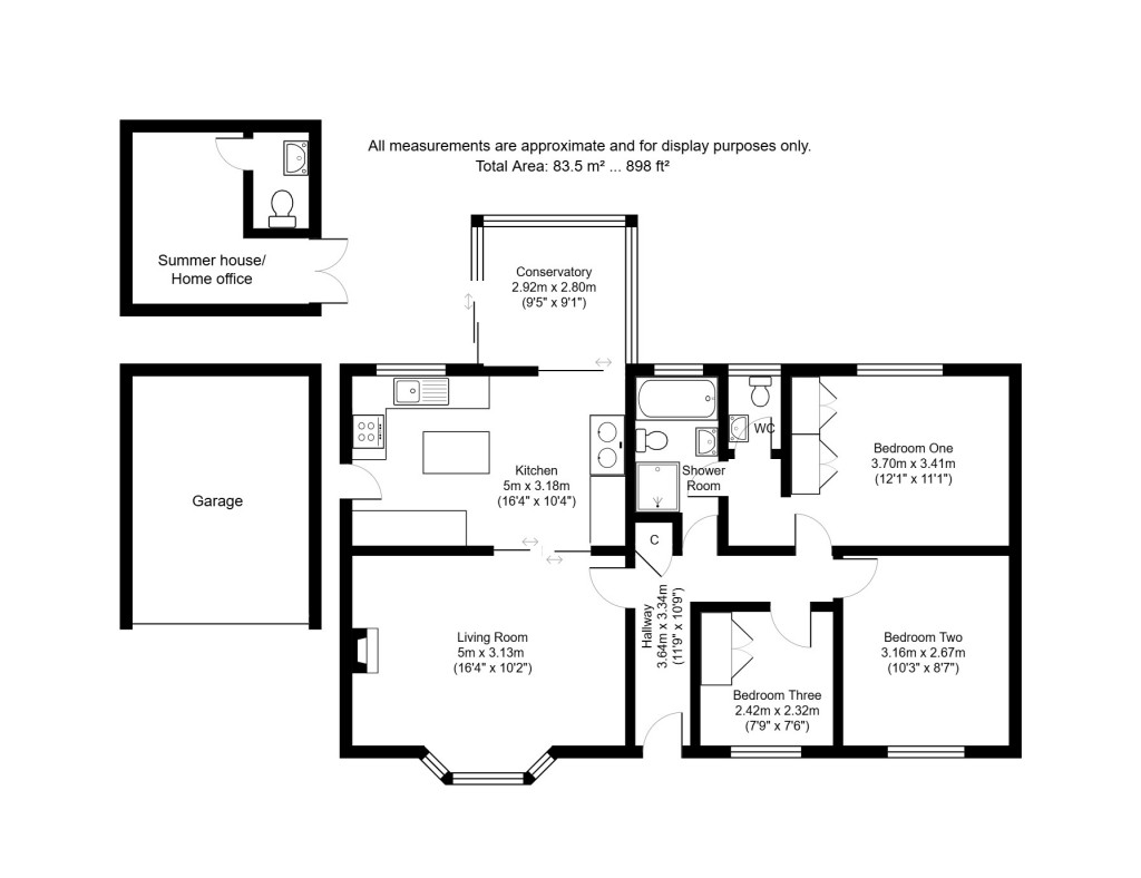 Floorplans For Aspen Drive, Verwood, BH31