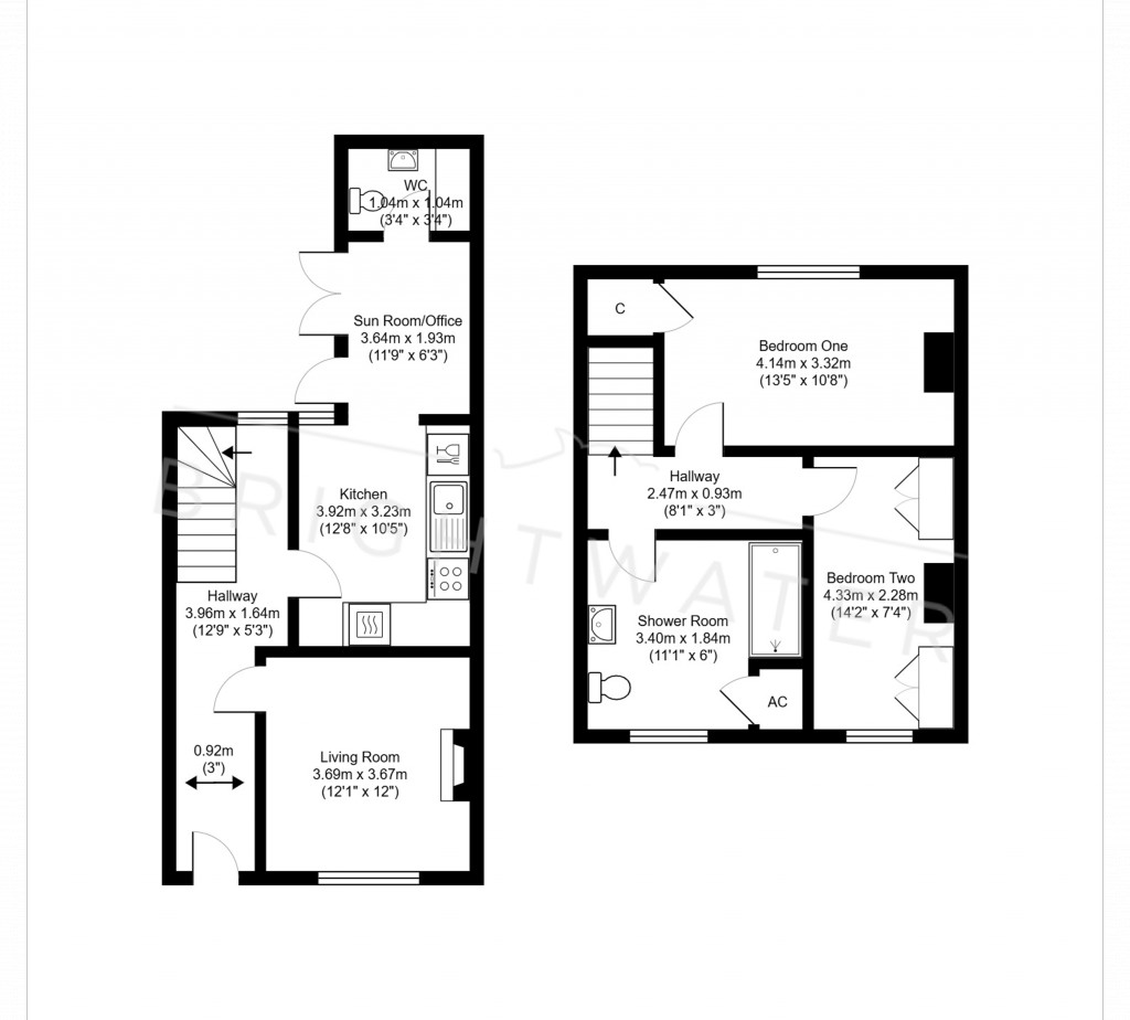 Floorplans For Hightown Road, Ringwood, BH24