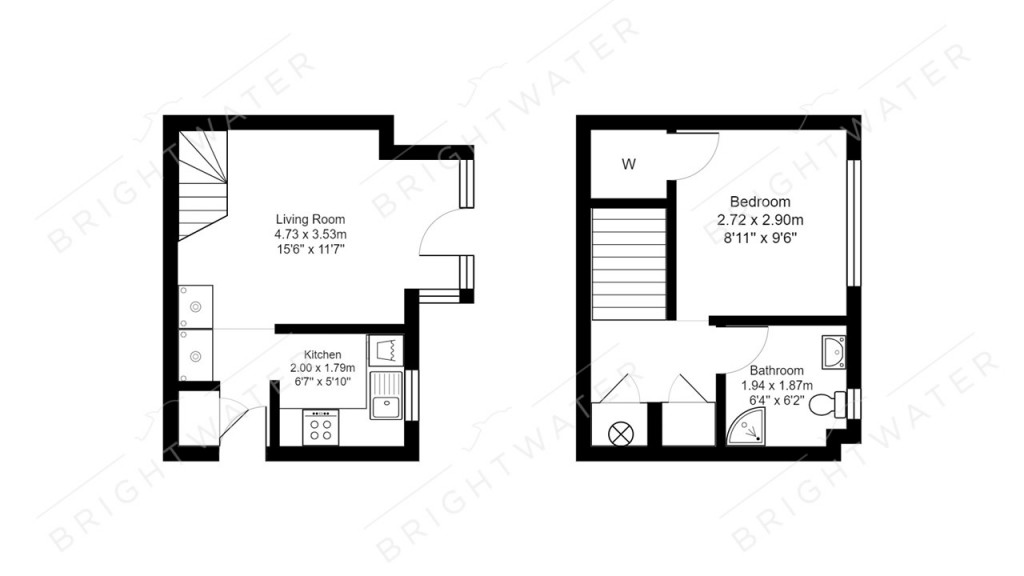 Floorplans For The Curlews, Verwood, BH31