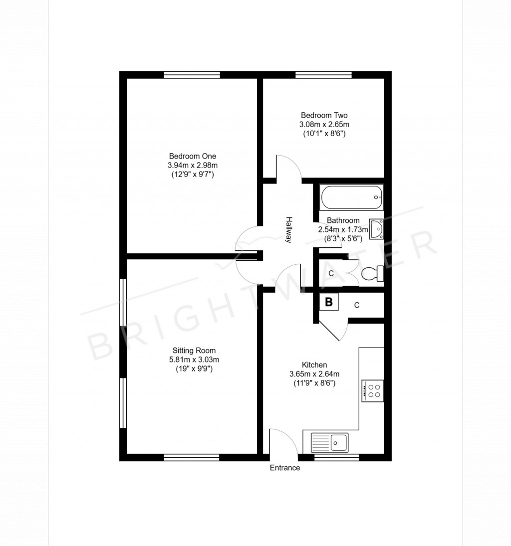 Floorplans For Church Road, Ferndown, BH22