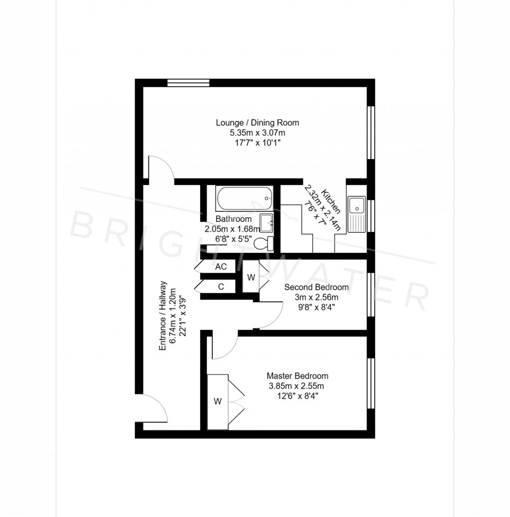 Floorplans For Euston Grove, Ringwood, BH24