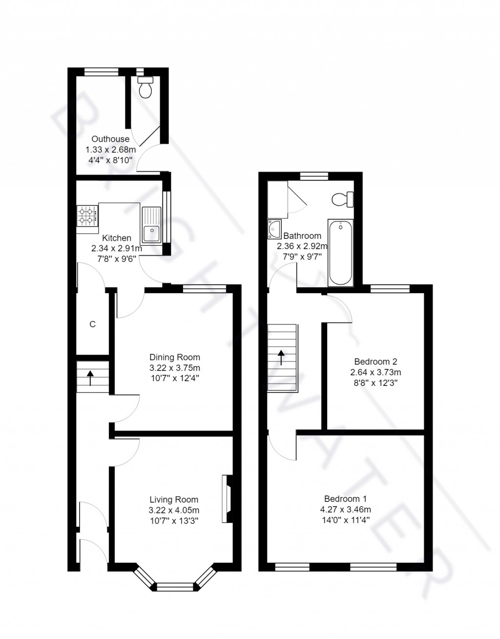 Floorplans For Station Road, Fordingbridge, SP6