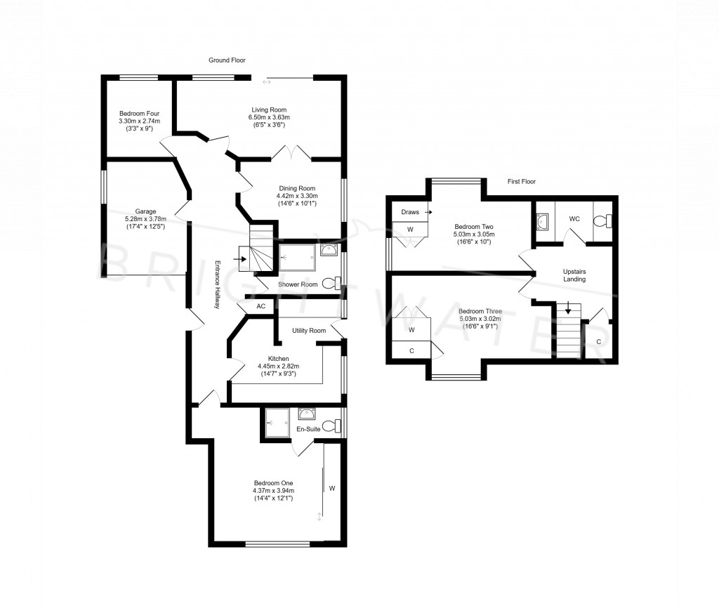 Floorplans For Lake Road, Verwood, BH31