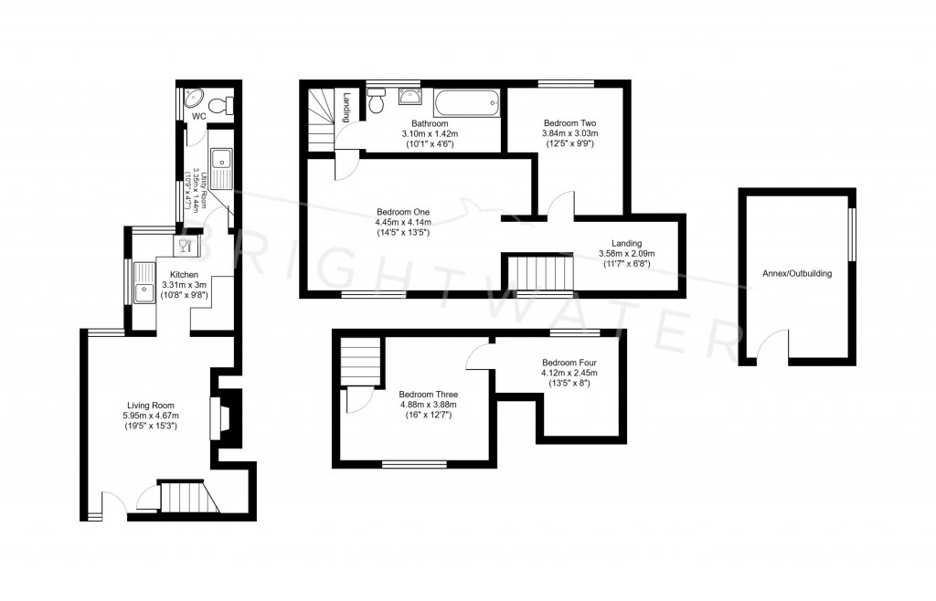 Floorplans For Verwood Road, Ashley, BH24