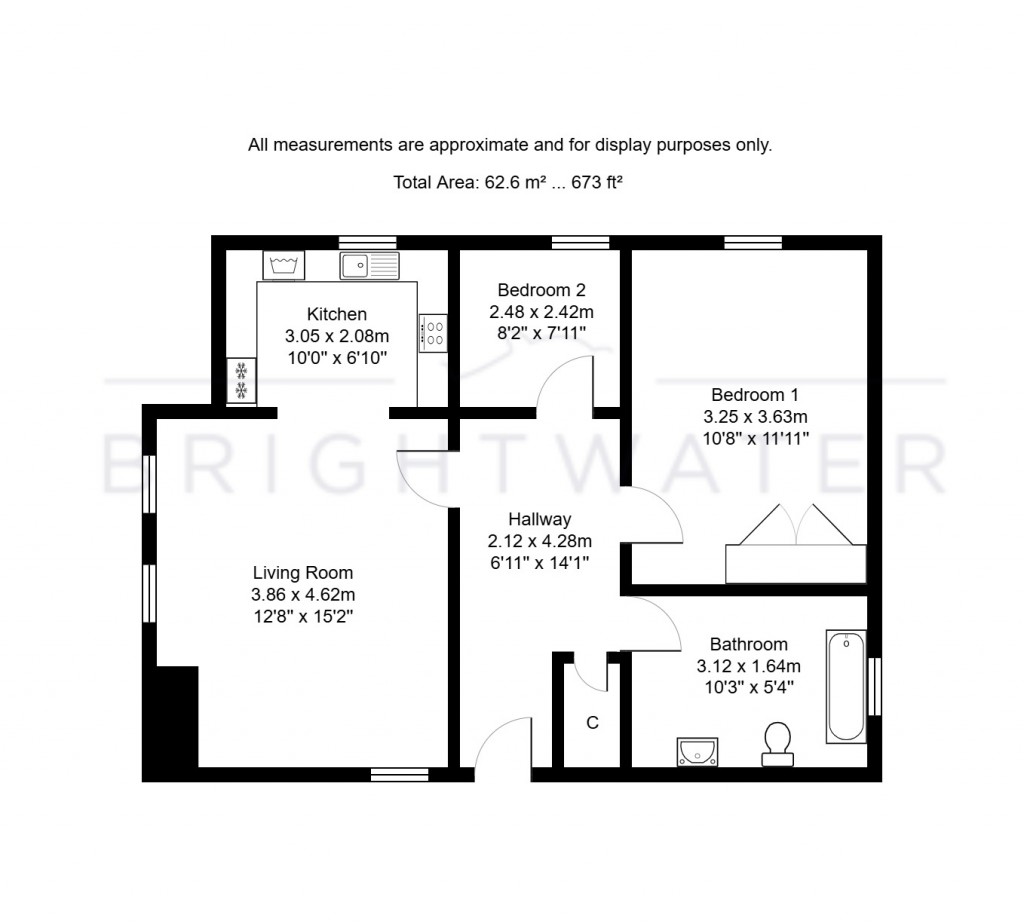 Floorplans For Willow Drive, Ringwood, BH24