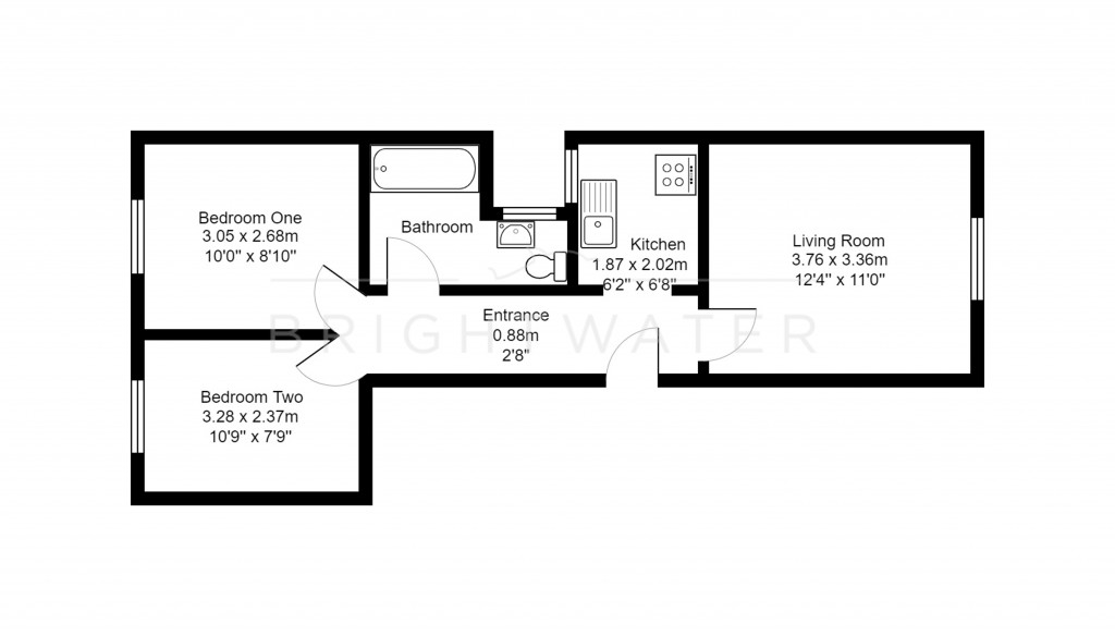 Floorplans For Bargates, Christchurch, BH23