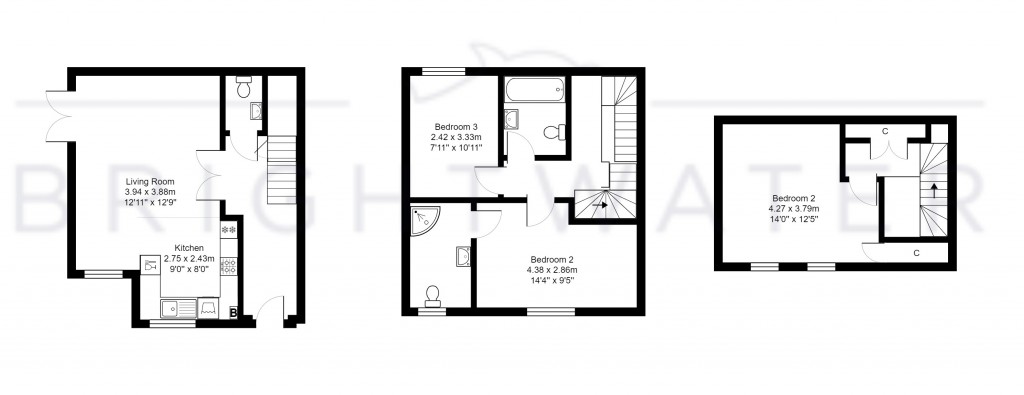 Floorplans For Barrows Mews, Ringwood, BH24