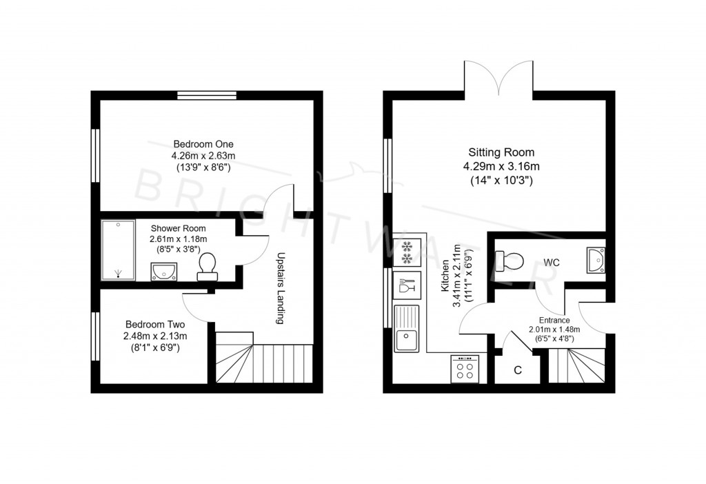 Floorplans For Roundhill, Fordingbridge, SP6