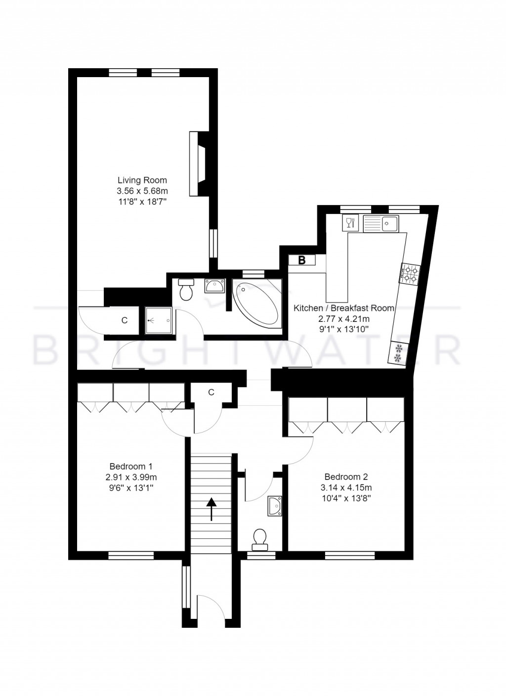 Floorplans For Lake Grove Road, New Milton, BH25
