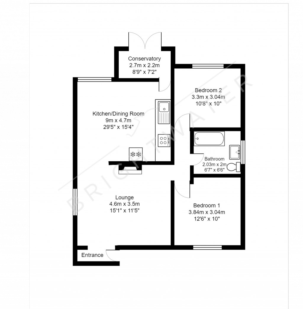 Floorplans For Orchard Close, Ringwood, BH24
