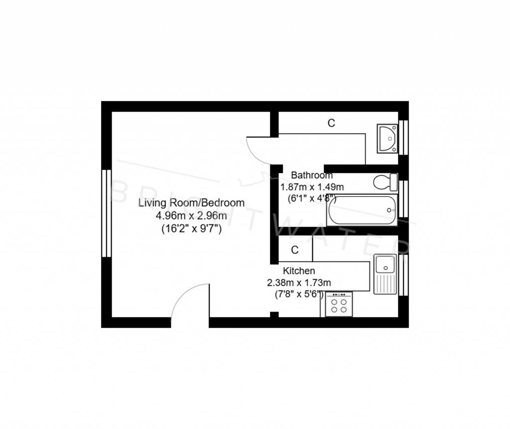 Floorplans For Willow Drive, Ringwood, BH24