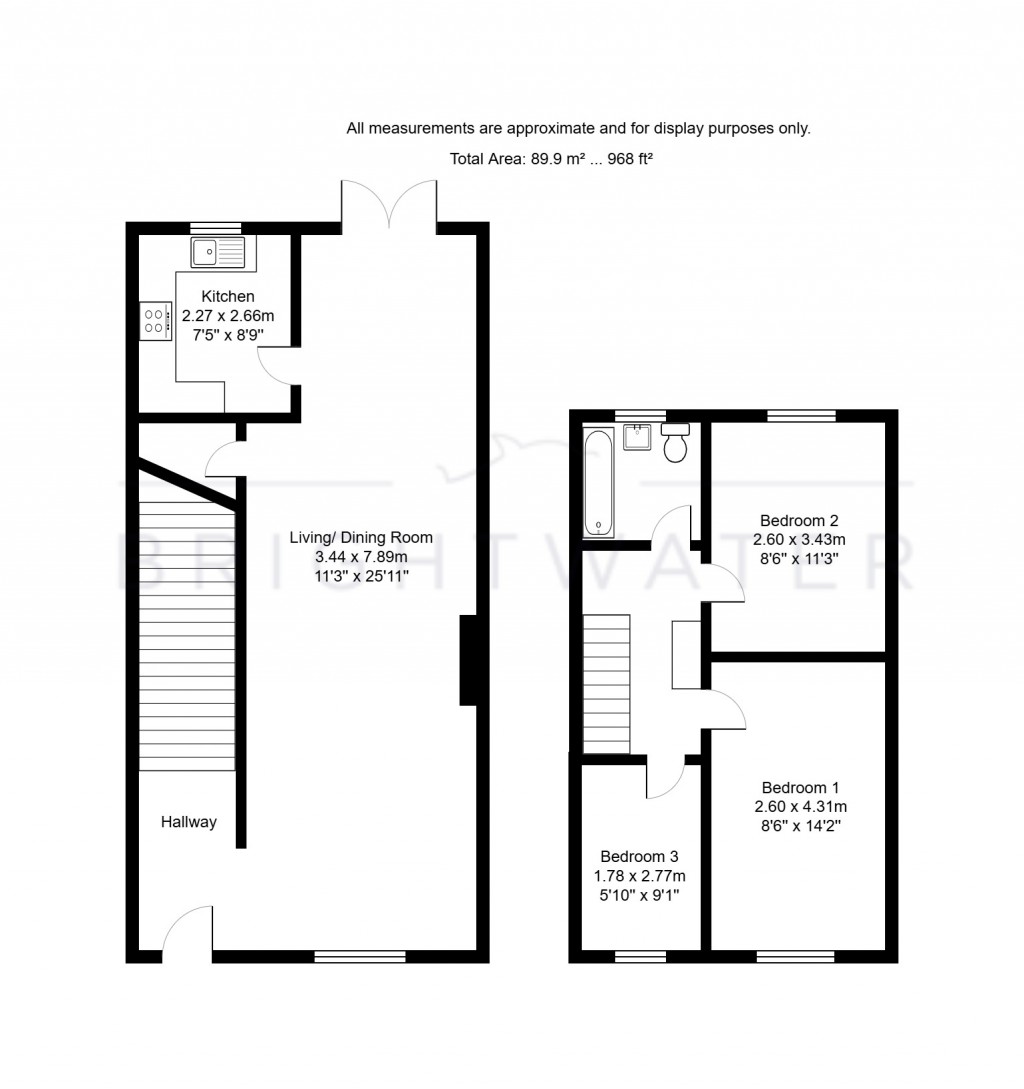 Floorplans For The Mount, Ringwood, BH24