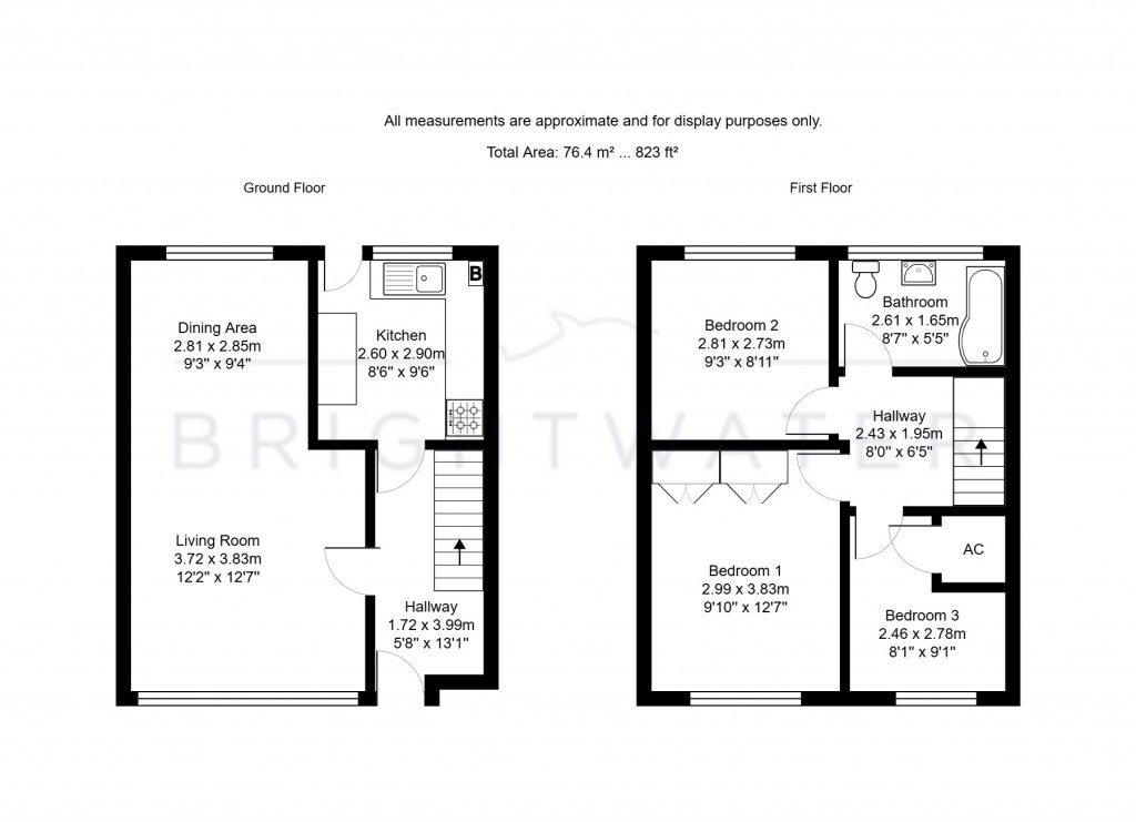 Floorplans For Forestside Gardens, Ringwood, BH24