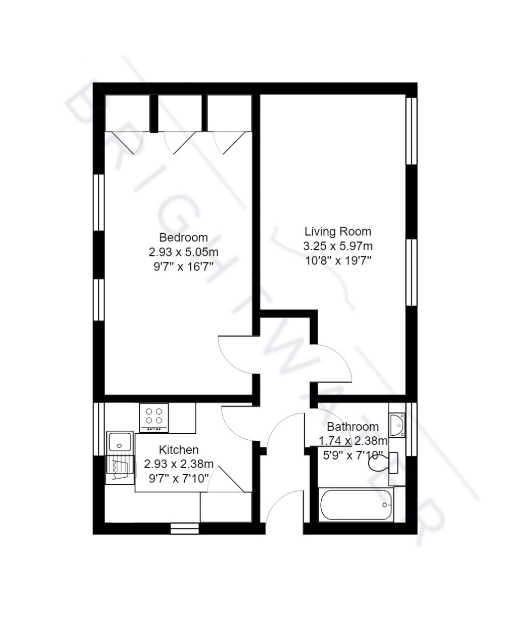 Floorplans For Orchard Mead, Ringwood, BH24