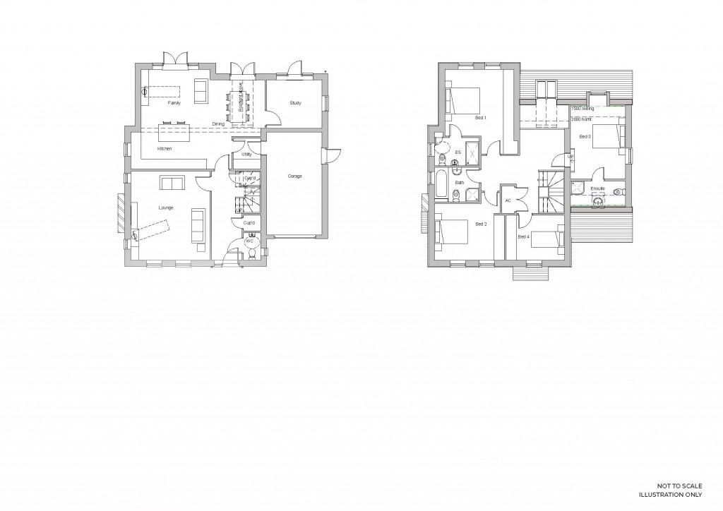 Floorplans For Burgate, Fordingbridge, SP6