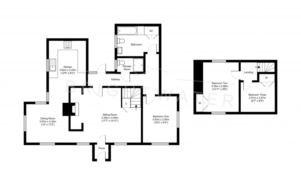 Floorplans For Howe Lane, Verwood, BH31
