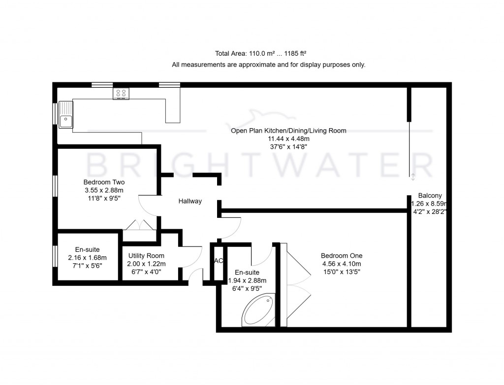 Floorplans For Sandbourne Road, Viewpoint, BH4