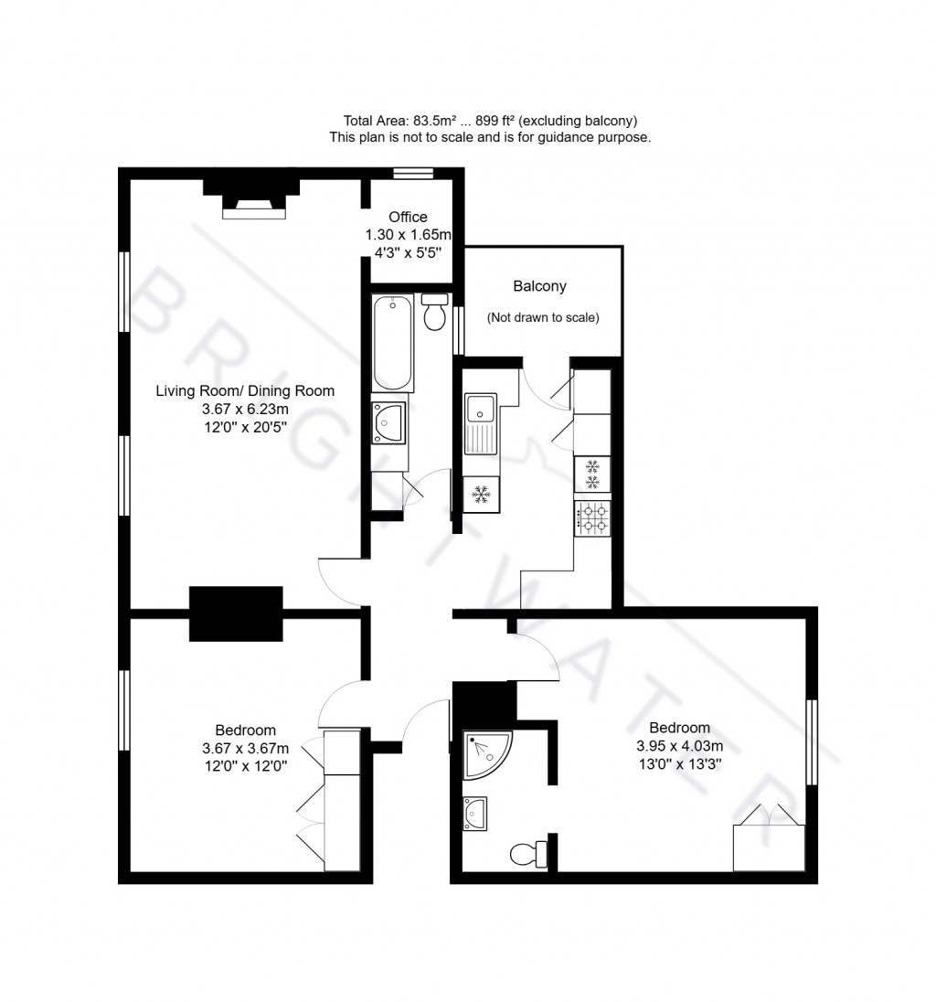 Floorplans For Crow Hill, Crow, BH24