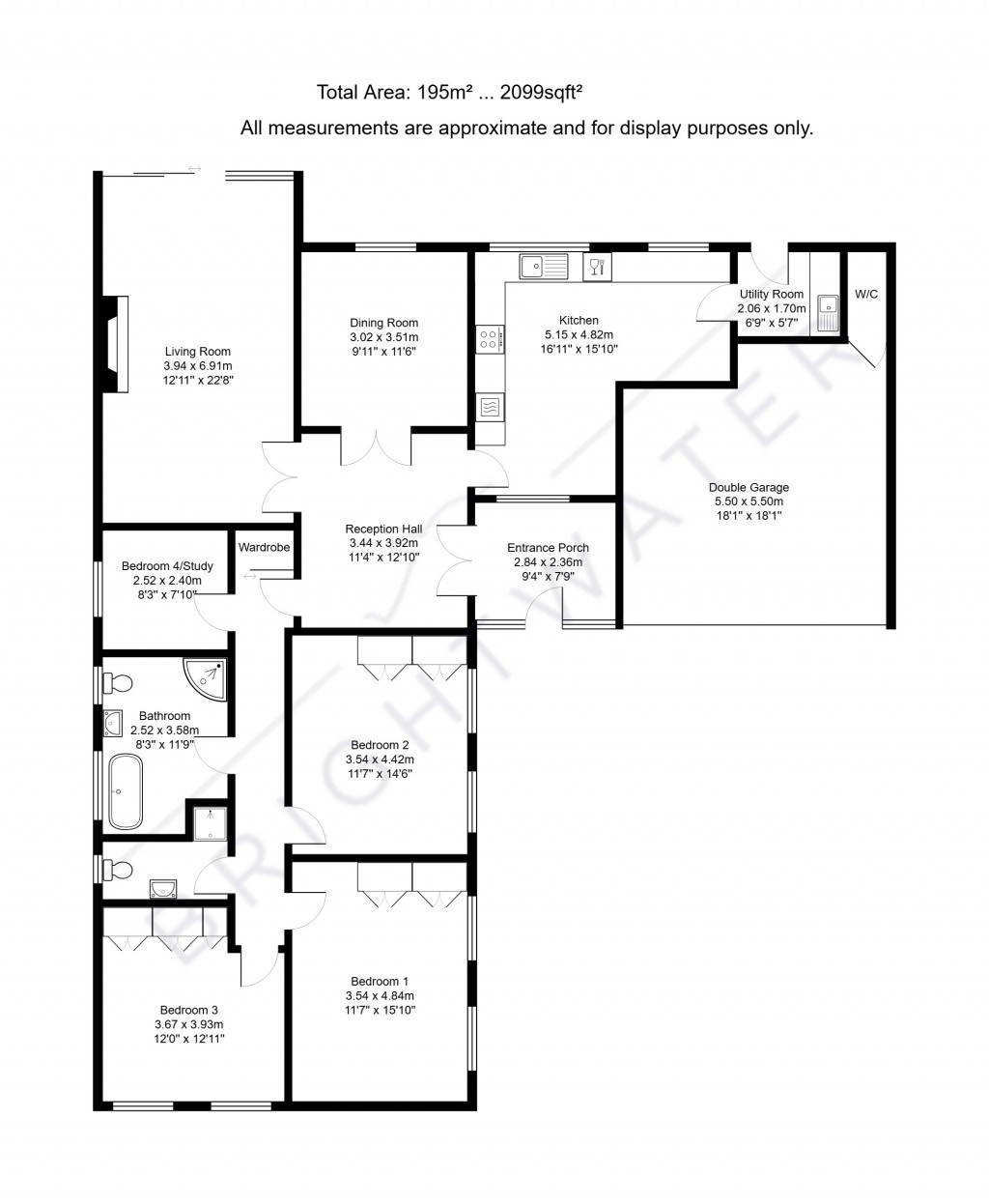 Floorplans For St. Ives Wood, St. Ives, BH24